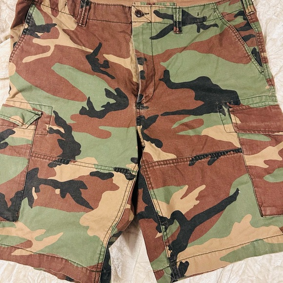 Polo Ralph Lauren Relaxed Fit Camo Cargo shorts- big and tall polo size 38T - Picture 1 of 4